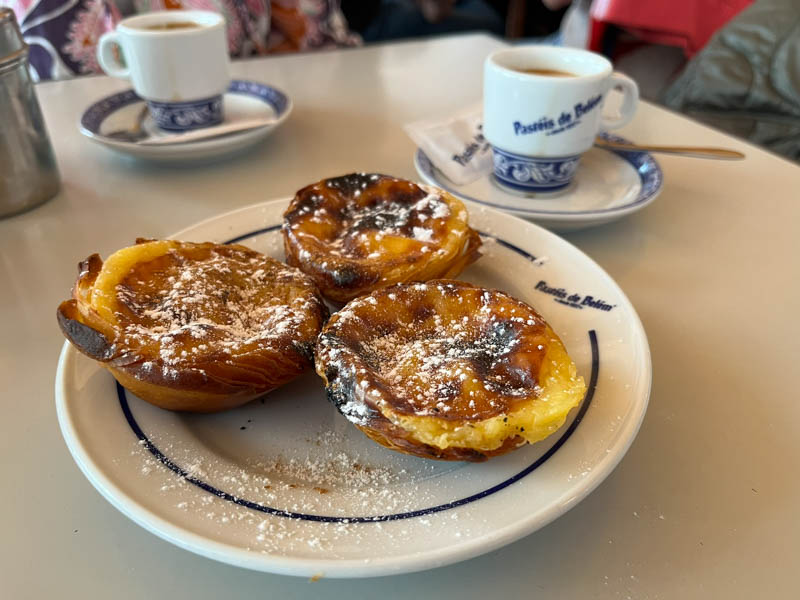 Donde comer pasteles de nata en Lisboa