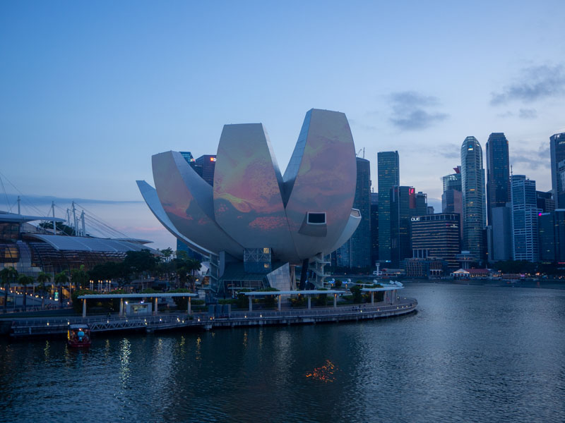 Art ScienceMuseum: Singapur en 3 días