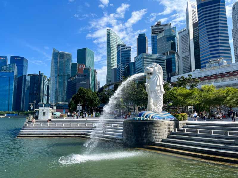 Merlion Park: Singapur dos días