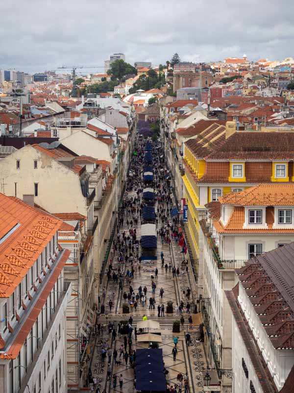 Mirador Baixa Lisboa: ruta con mapa
