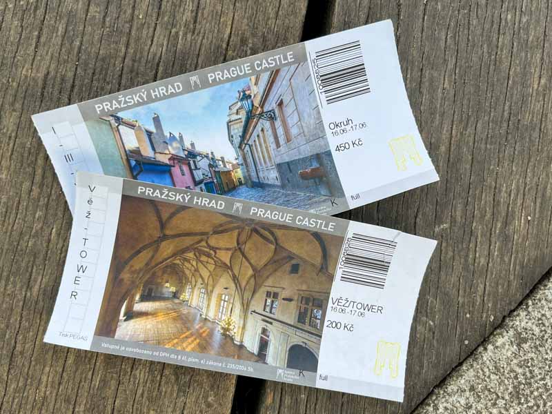 Entradas para el Castillo de Praga