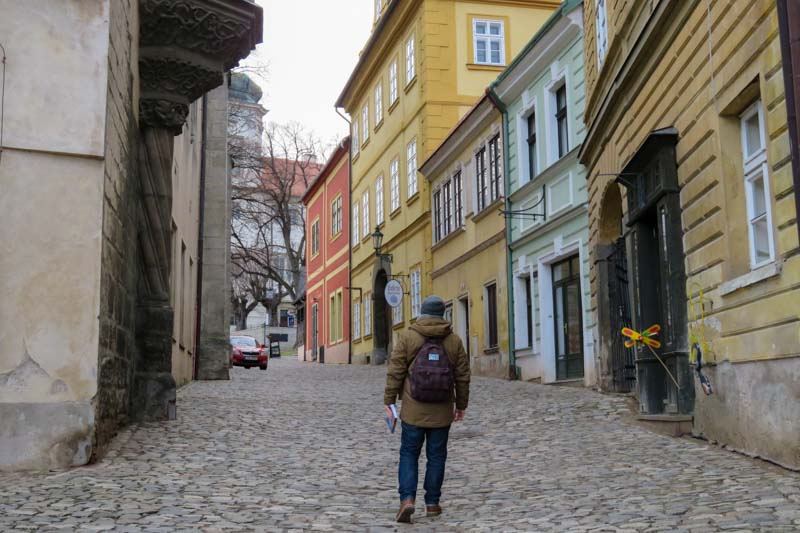 Andando por el centro de Kutná Hora