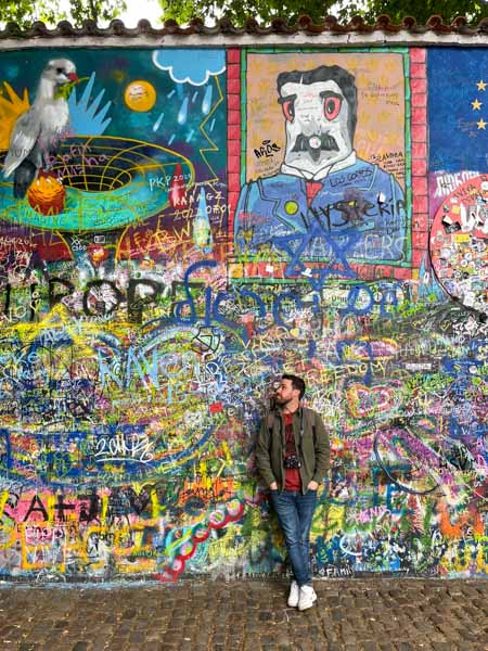Praga en dos días: Muro de John Lennon