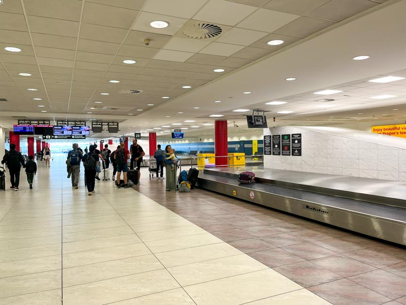 Aeropuerto de Praga: Terminal desde España