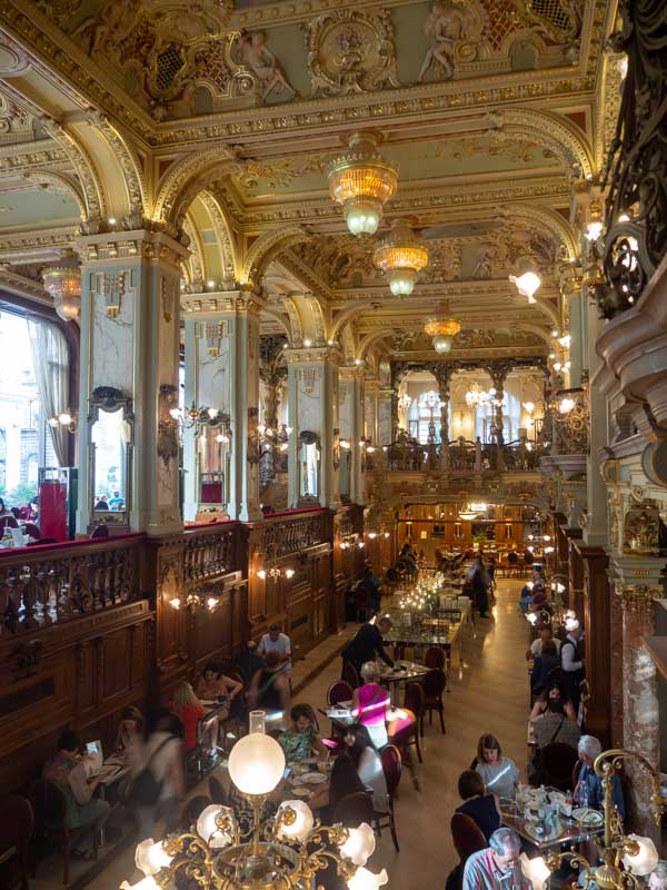 Interior de New York Café, Budapest