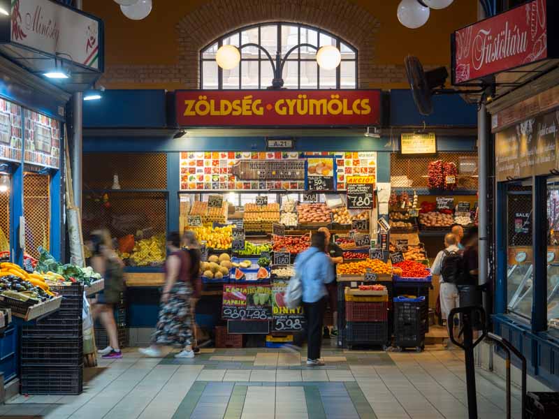 Mercado Central de Budapest en 2 días