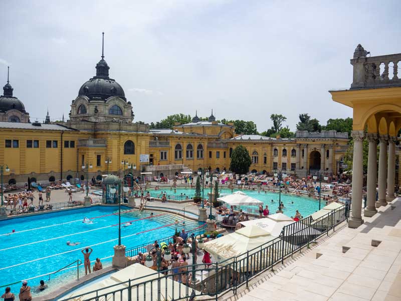 Budapest en cuatro días: Baños Széchenyi