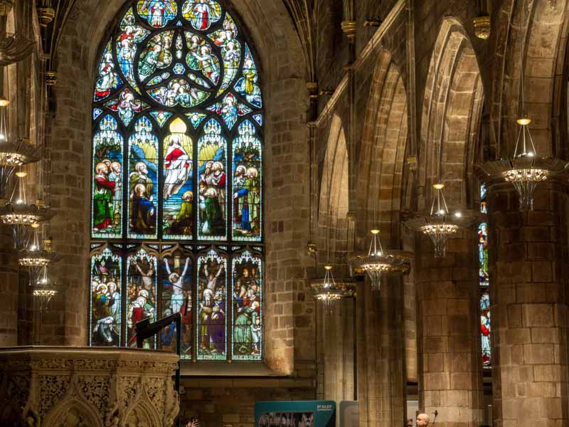 Catedral de Edimburgo por dentro