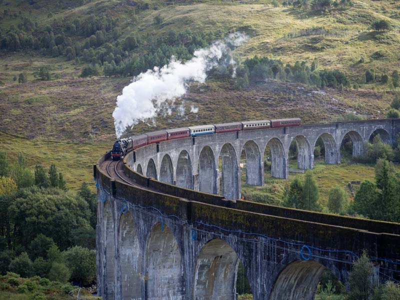 Mirador del Viaducto de Glenfinnan