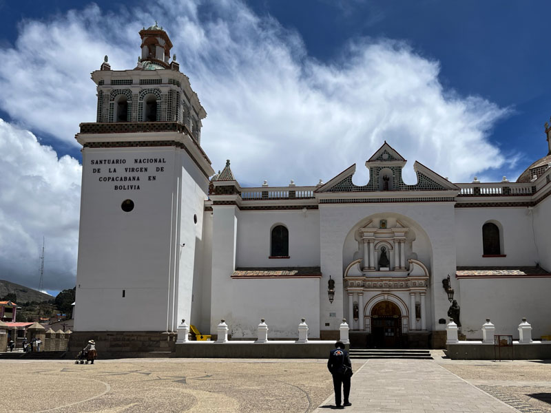 Basílica de Nuestra Señora de Copacabana.