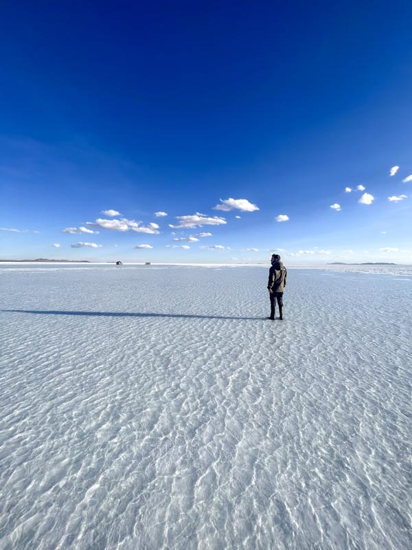 Salar de Uyuni al atardecer