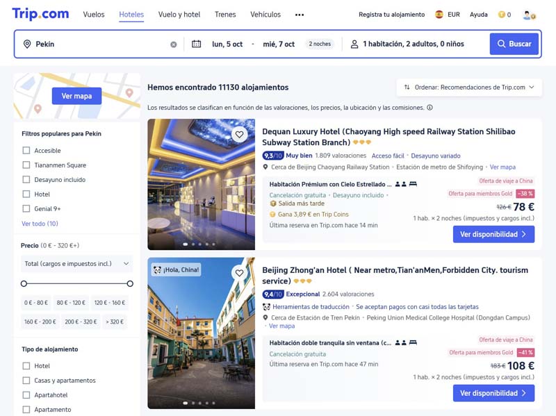 Hoteles Trip App