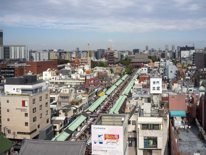 Mirador Asakusa gratuito