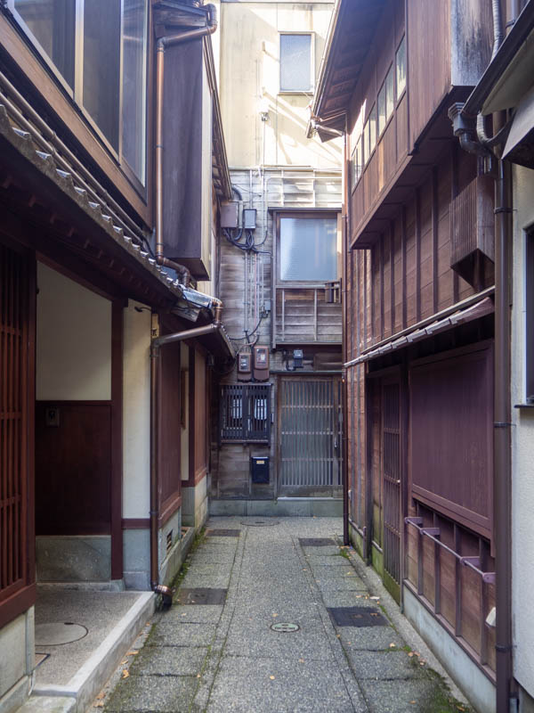 Barrio de geisha en Kanazawa