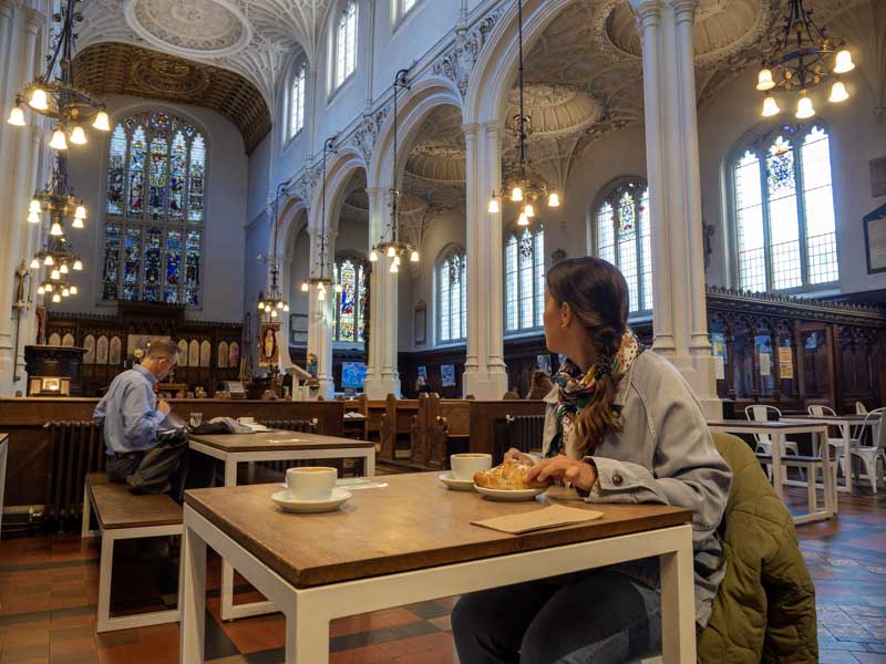 Cafeterías en City of London