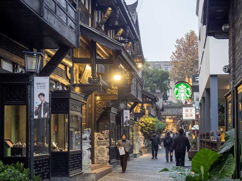 Kuan Alley and Zhai Alley, Chengdu