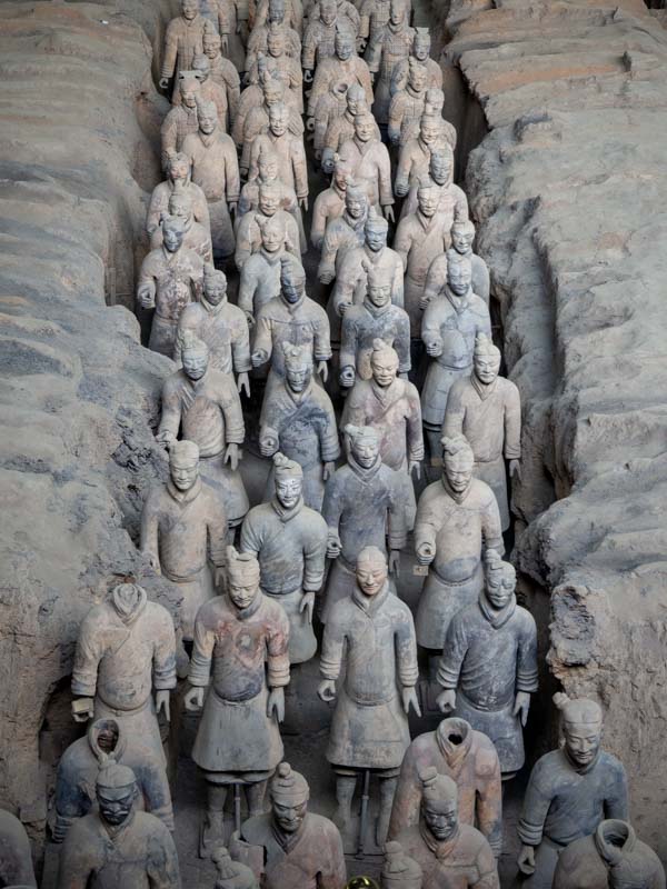 Visitando los Guerreros de Terracota