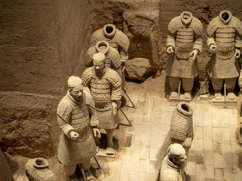 Guerreros de Terracota de Xi'an, imprescindible en una ruta por China