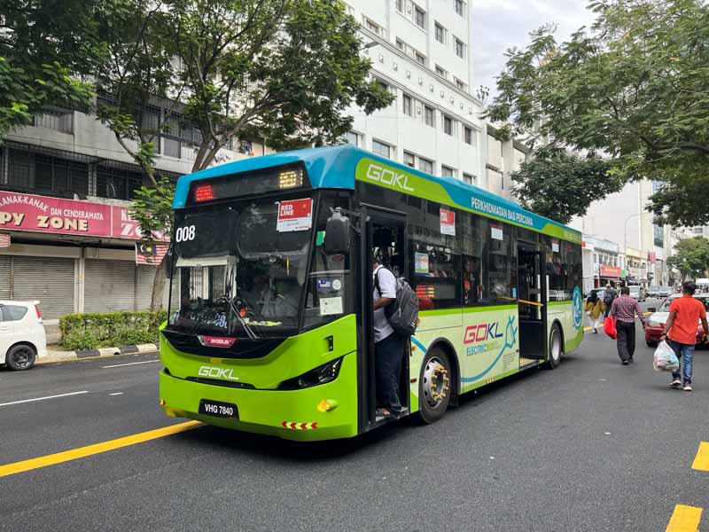 Bus gratuito de Kuala Lumpur