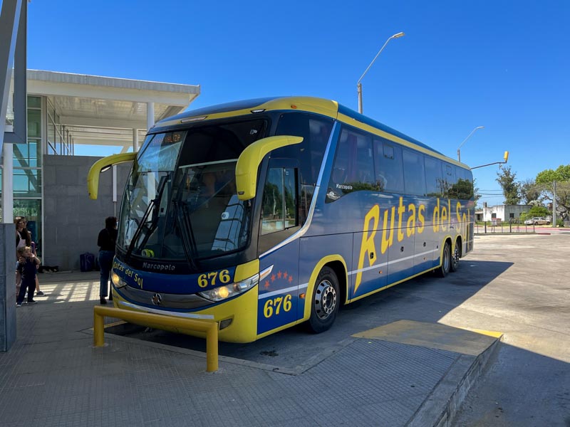 Buses en Uruguay