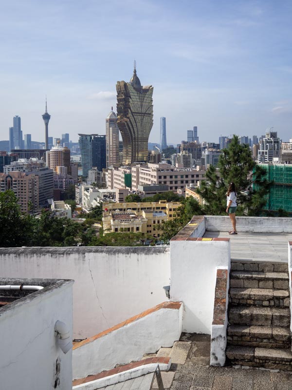 Vistas desde Fortaleza da Guia