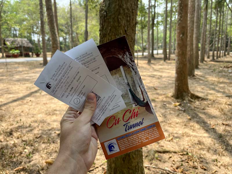 Entradas para los Túneles de Cu Chi