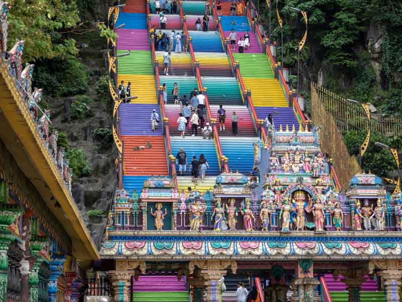 Escaleras de Temple Cave, Batu Caves