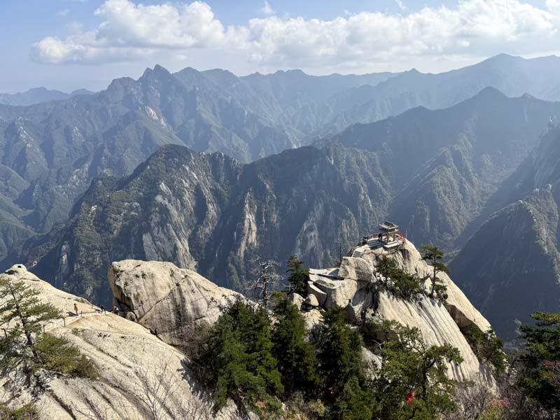 Montaña Huashan desde Xi'an