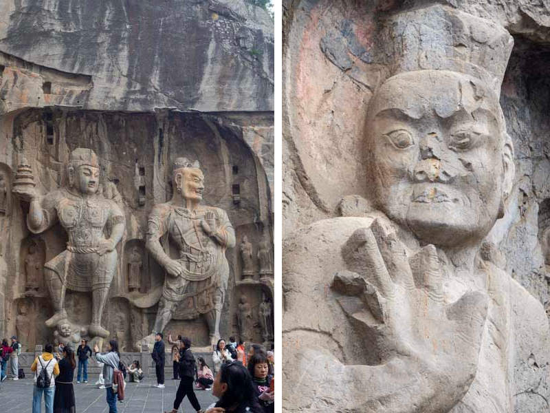 como visitar las grutas de longmen