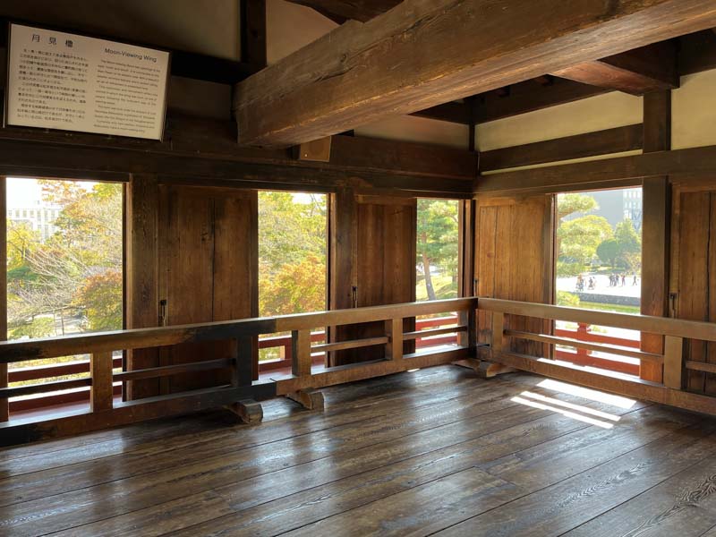 Interior del Catillo de Matsumoto