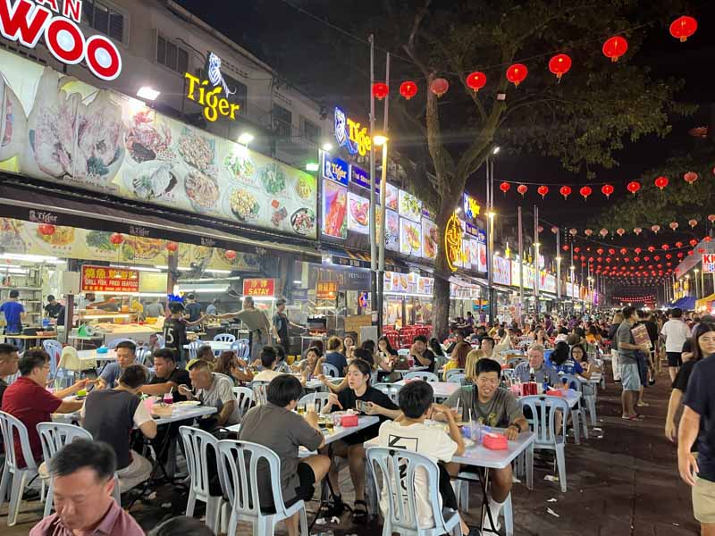 Jalan Alor Food Street