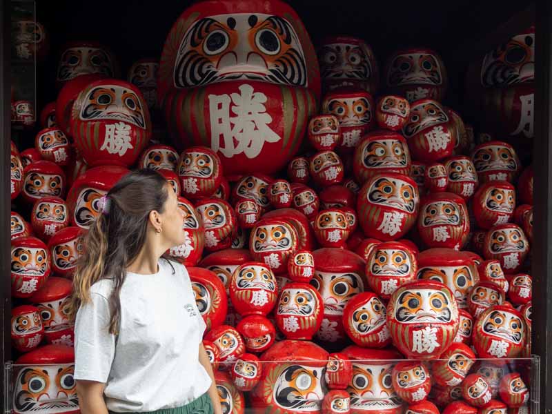 Templo de los Darumas, Osaka