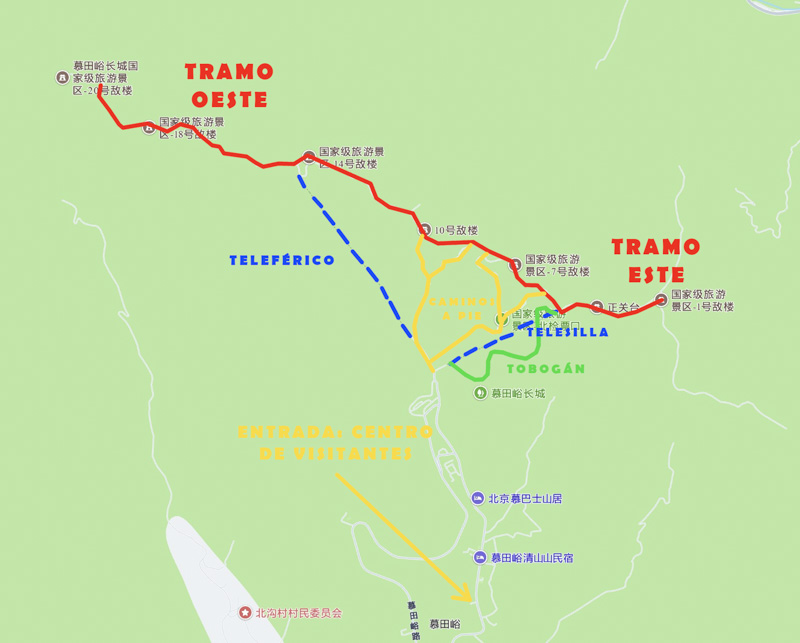Mutianyu desde Pekín: tour en español
