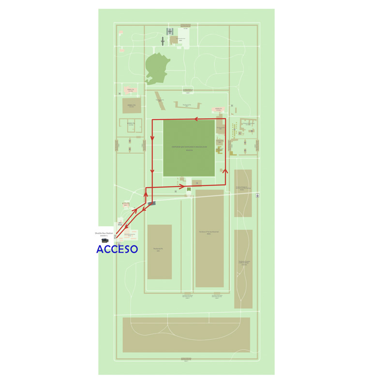 Mapa de Lishan Garden