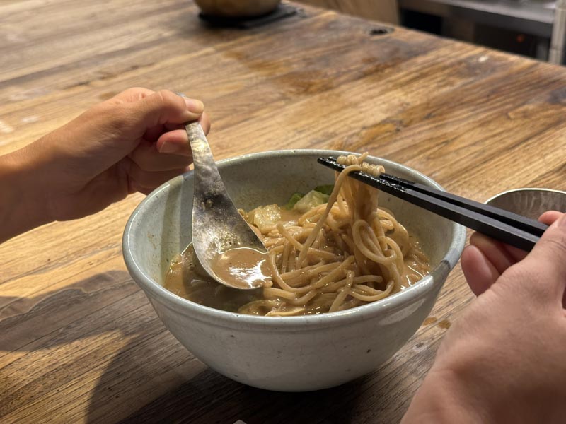 Ramen en Kioto: Wajoryomen Sugari