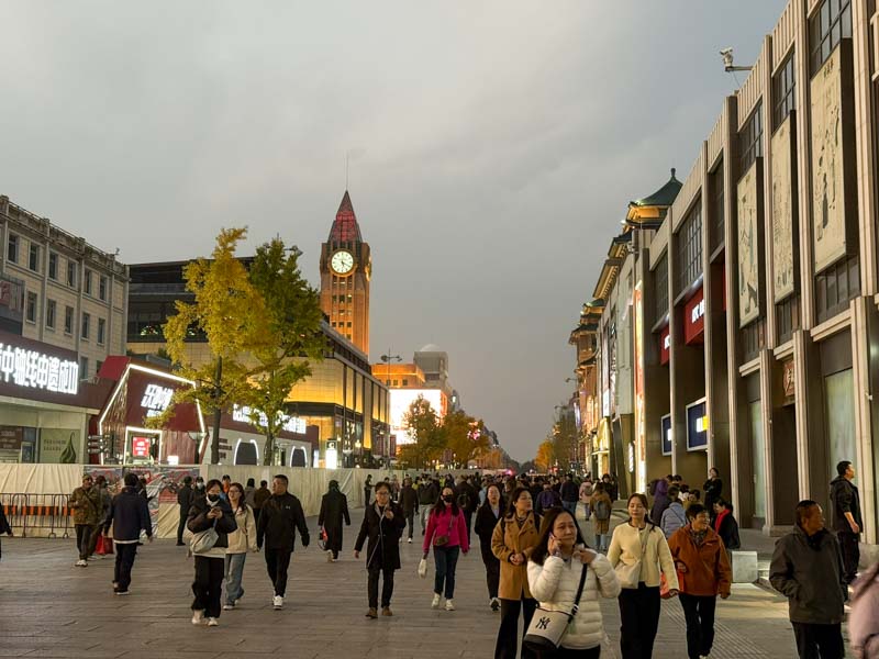 Zonas donde dormir en Pekín: Wangfujing Street