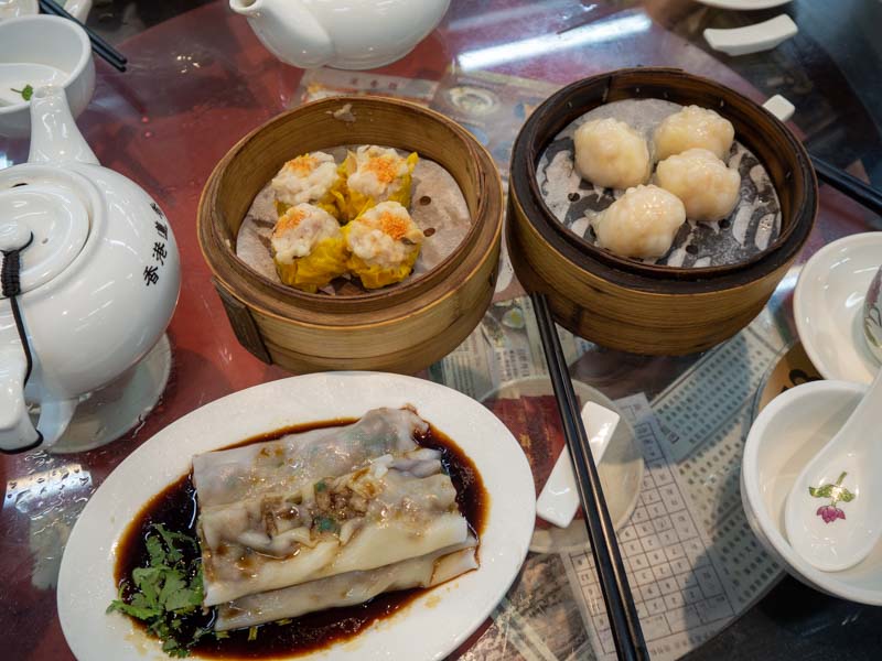 dim sum en Hong Kong