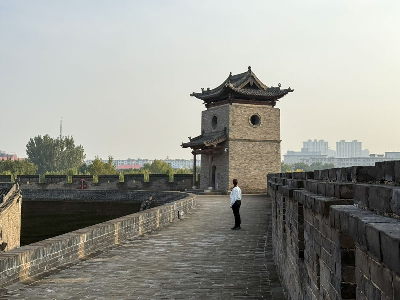 Qué hacer en Pingyao: recorrer la muralla