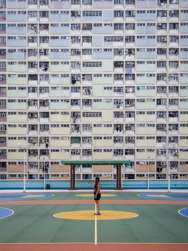 Pista baloncesto Hong Kong