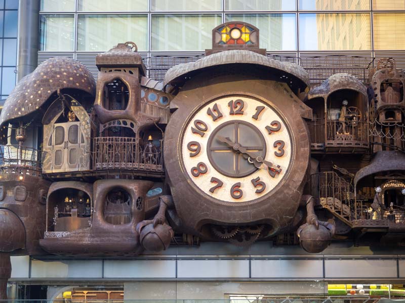 Reloj del Studio Ghibli Ginza