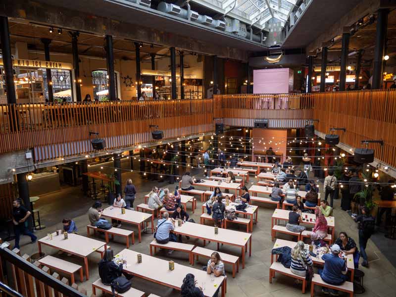 Restaurantes y mercados de Londres con encanto