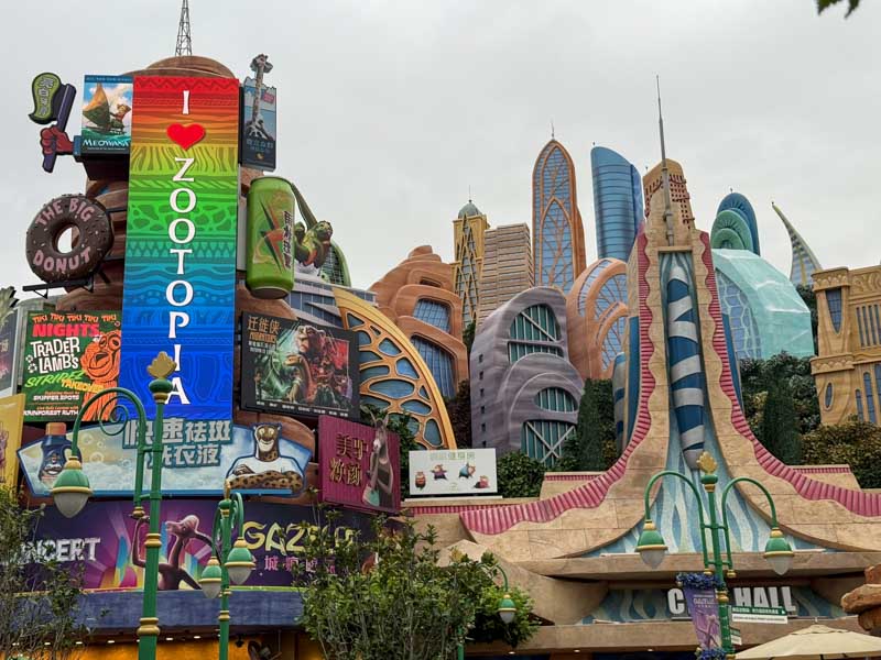 Zootopia Disney Shanghai
