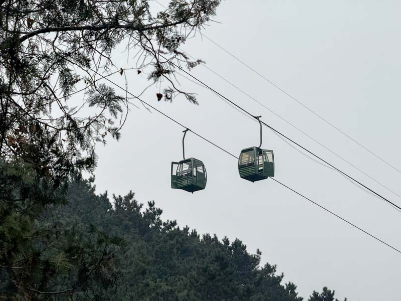Teleféricos en la Gran Muralla China
