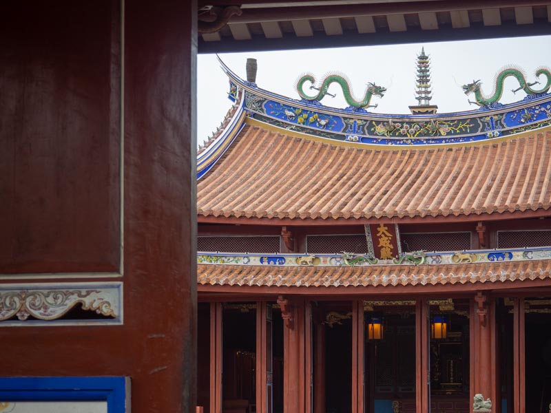 Templo de Confucio en Taiwán, Tainan