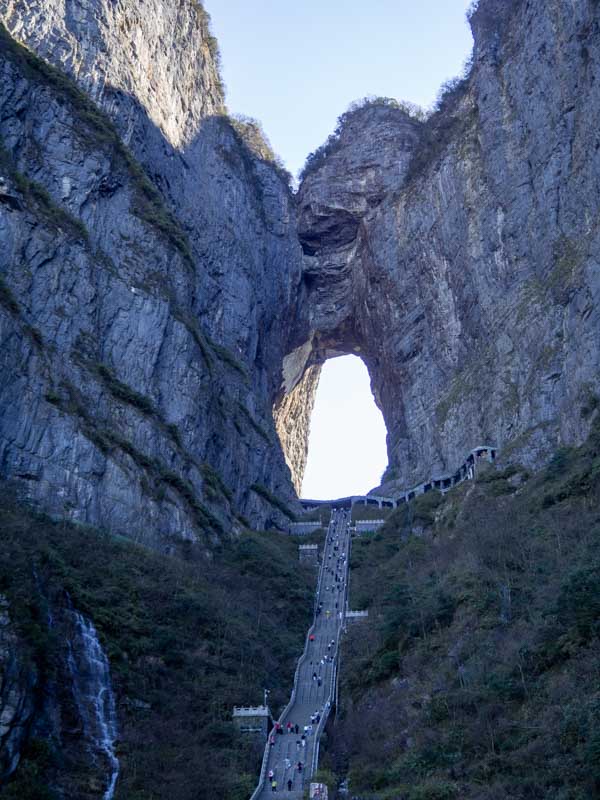 Montaña Tianmen: Puerta del Cielo