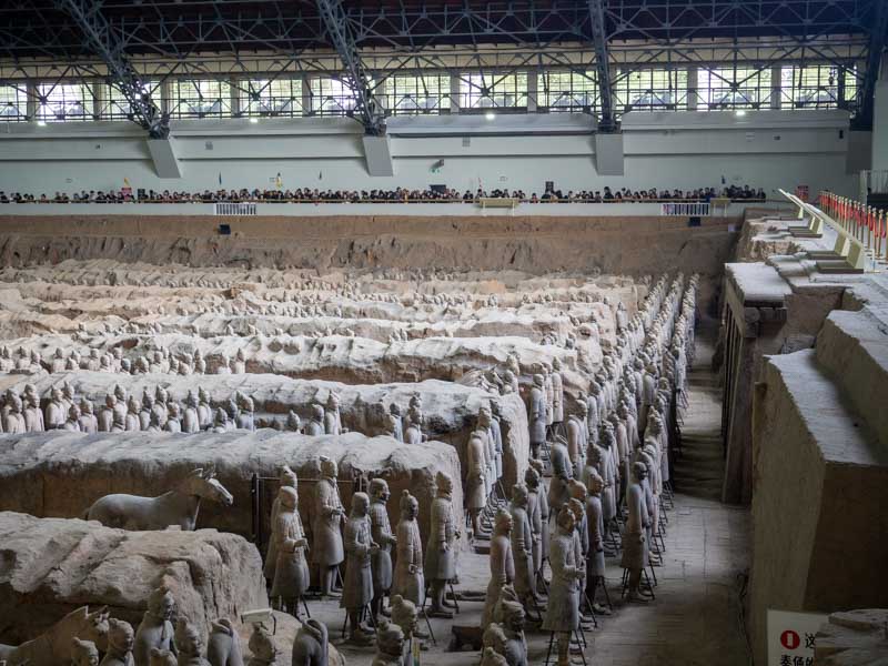 Visitar los Guerreros de Terracota de Xi'an