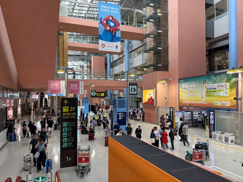 Aeropuerto de Kansai, Japón
